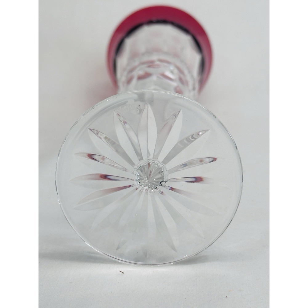 Waterford Crystal Simply Red champagne, flute Cased Ruby Crimson - Picture 8 of 11